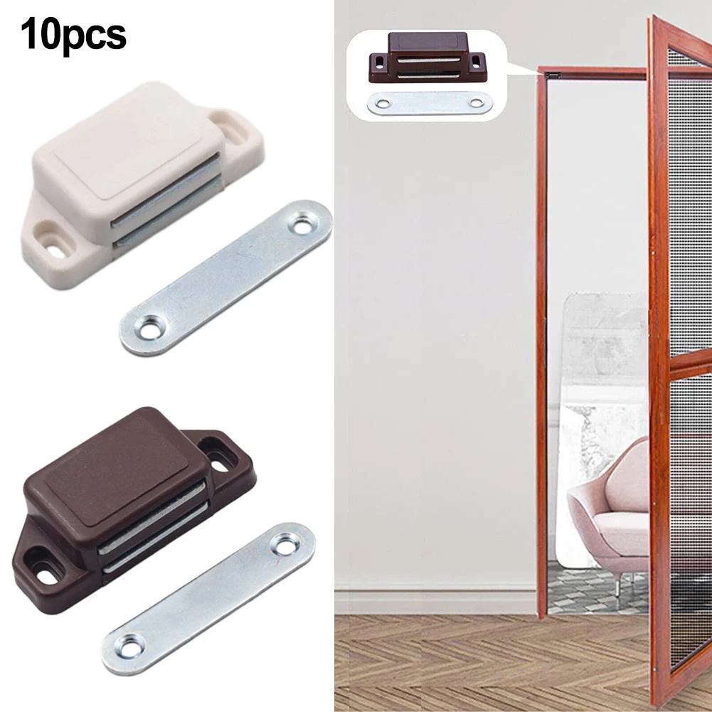 10buc Magnetic Cabinet Prinde Magnet pentru Uși de Mobilier se Oprește Garderoba mai Aproape de Ușă De Dulap Dulap de Feronerie pentru Mobilier