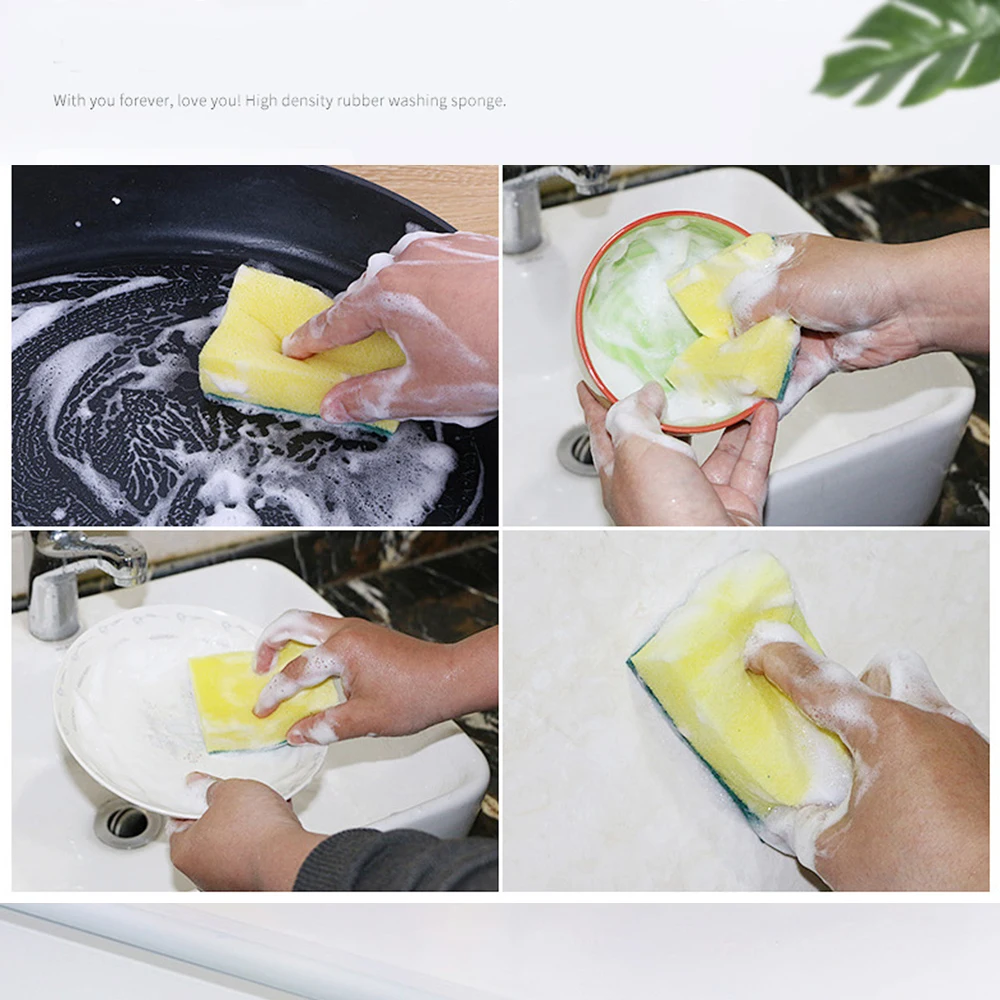 10buc spălat Vase Burete de Bucătărie Nano Magie Curată Freca Oală Rugina Focal Pete Burete Eliminarea Kit Perie de Curățare, Bureți de Spalatorie Auto