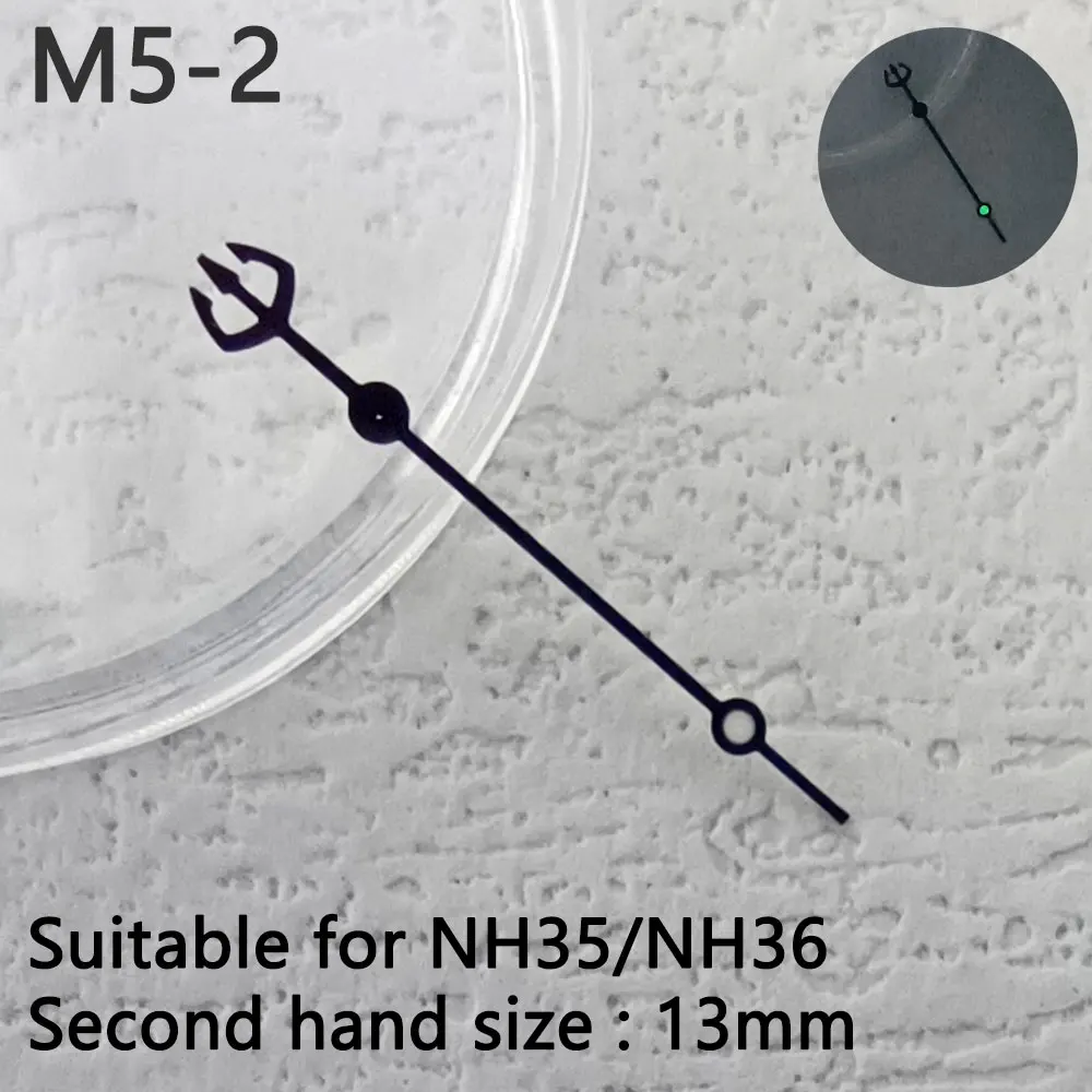 13mm Ceas ac nh35 nh36 pointer la mâna a doua urmăriți indicatorul de ceas ac set ceas de piese de schimb Mișcarea pointer 1