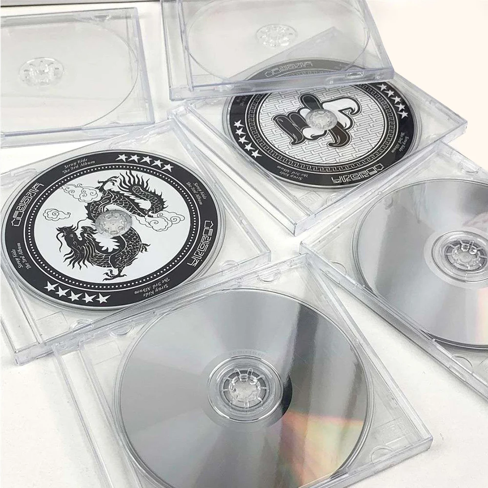 1BUC CD DVD Disc Cutie de Depozitare din Plastic Singură Bucată Caz Disc CD Caz Transparent Îngroșat CD DVD Disc Cutie de 12cm Disc Cutie de Depozitare