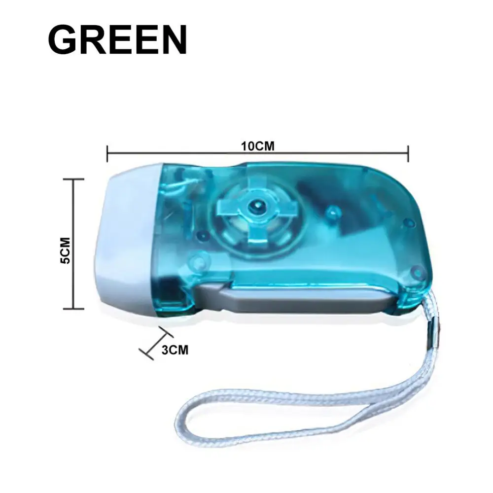 1~10BUC în aer liber Artefact Mini Lanterna de Mana cu Presiune Reîncărcabile Auto-Alimentat Manual de Generare de Energie Lanterna Camping