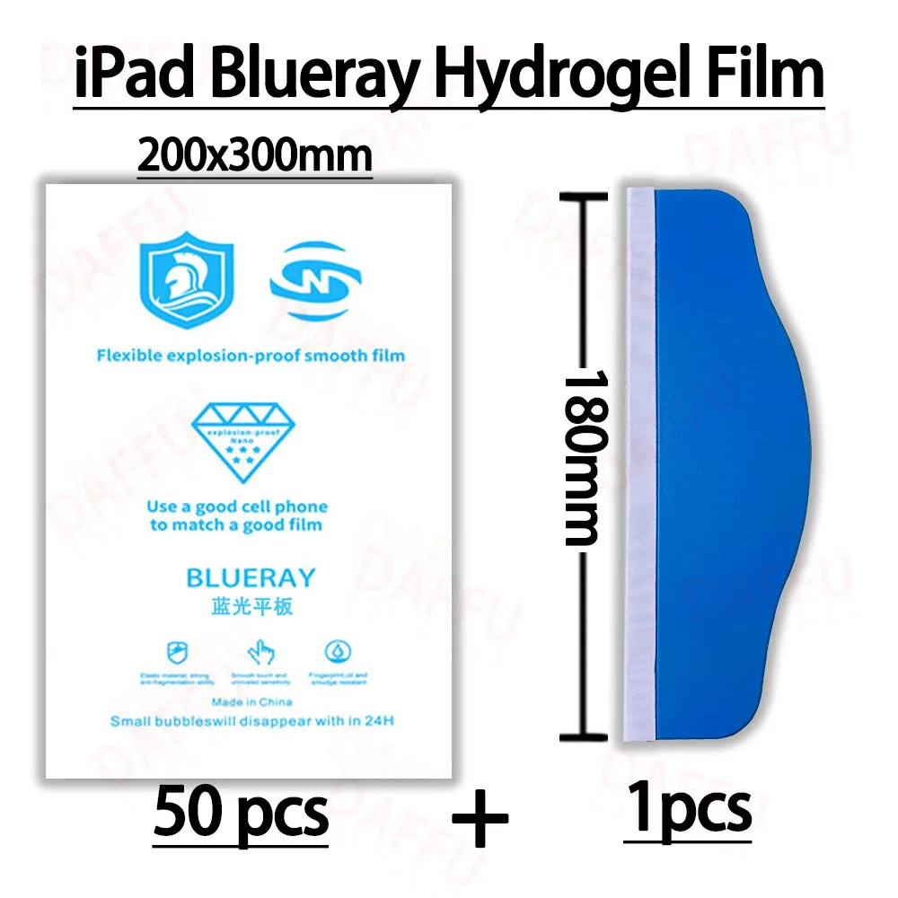 200X300 HD Mat Albastru lumina Hidrogel TPU Foaie Tableta cu Ecran Protector pentru iPad Racleta Filme pentru Filmul Mașină de Tăiere Plotter