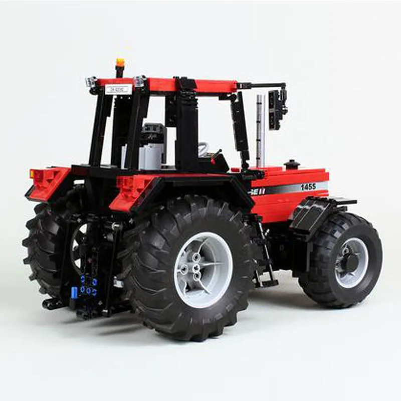 2021 NOU 1:17 model la scară al case IH tractoare agricole bloc moc-54812 camion de la distanță de asamblare model de jucărie baiat cadou de ziua de nastere