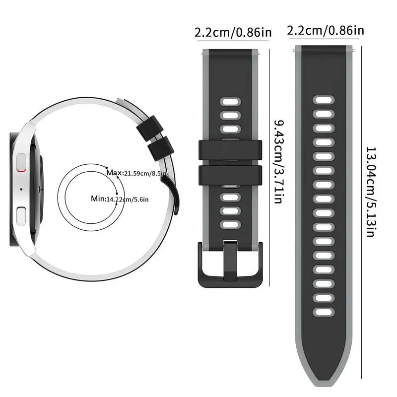 20mm Curea de Ceas Silicon ForHuaweiGT3 Ceas Inteligent Banda Curea Pentru Ceas 3 Ceas 3 Ceas Încheietura Curea de Înlocuire