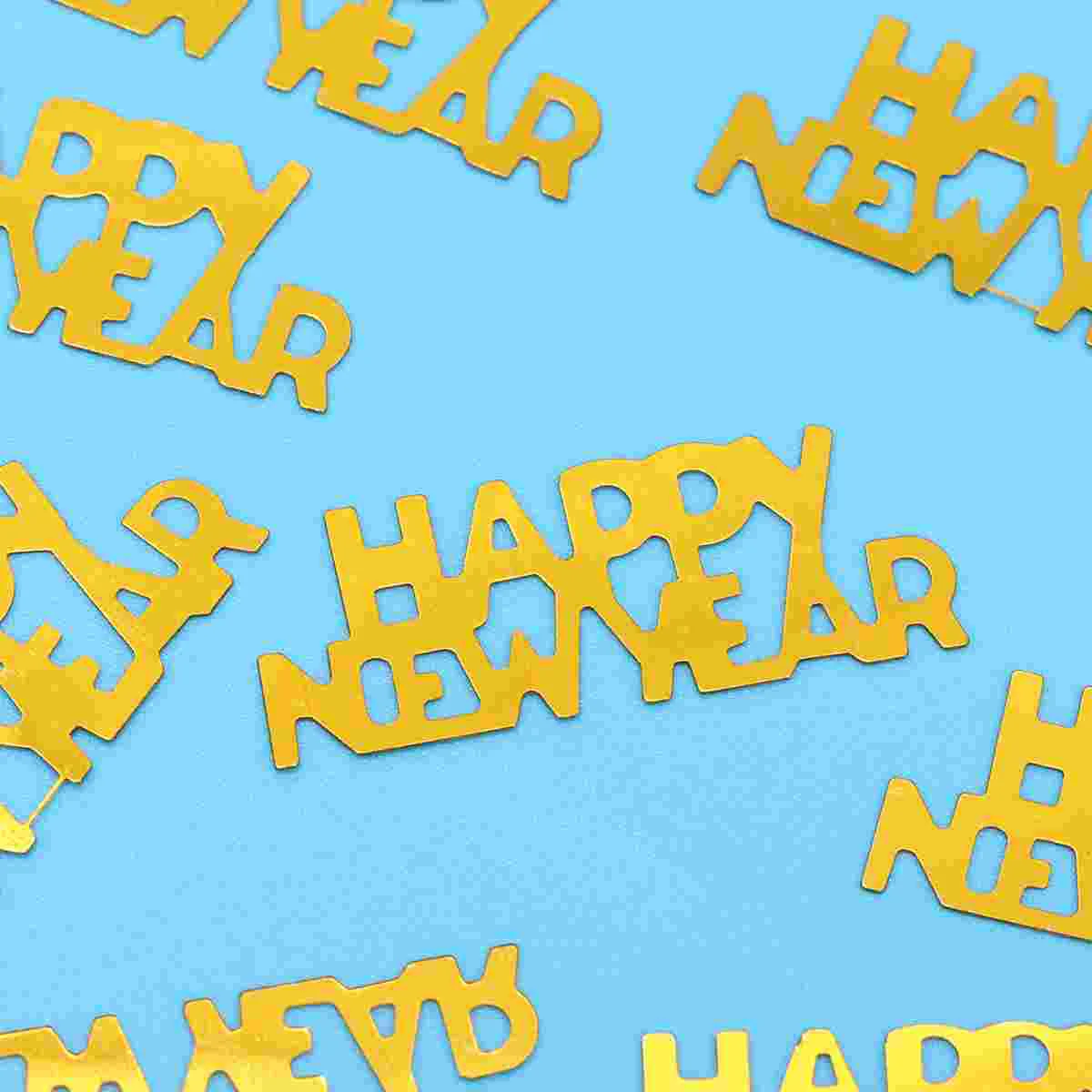3 Pachete de Scrisoare de Confetti Paiete de Anul Nou Paillette Ornamente DIY Decorare Petrecere