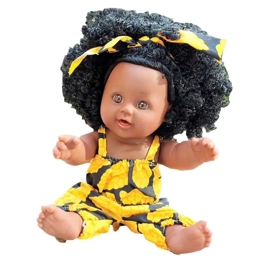 30cm Negru Fata Păpuși, Moda Africană Papusa, Papusi Cadouri