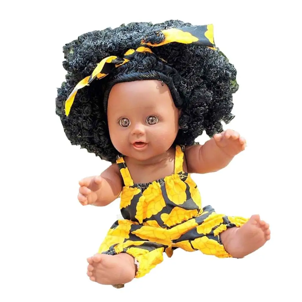 30cm Negru Fata Păpuși, Moda Africană Papusa, Papusi Cadouri