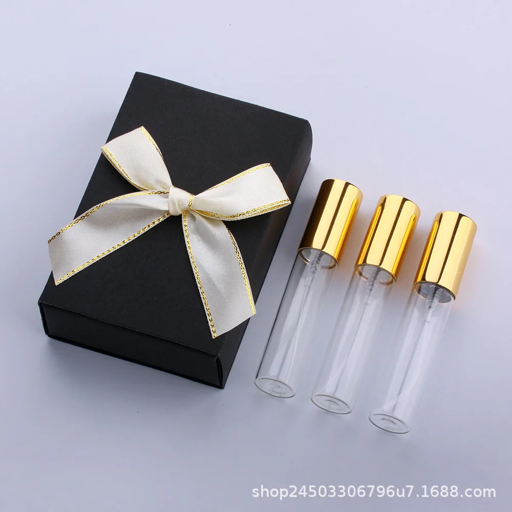 3PCS/set 10ml sub-flacon de sticla de parfum spray sticla Premium Sticle Returnabile Perfect pentru Parfumuri și de Îngrijire a Pielii Instrument cu cutie