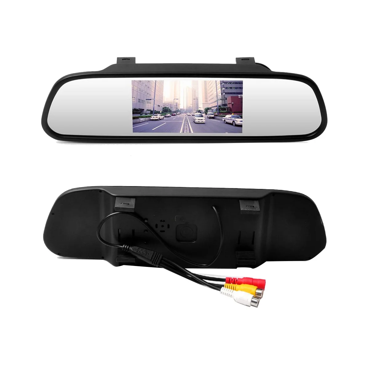 4.3-Inch Retrovizoare Oglinda Auto de Afișare HD Ecran LCD DVD Display Camera de mers inapoi Accesorii Auto