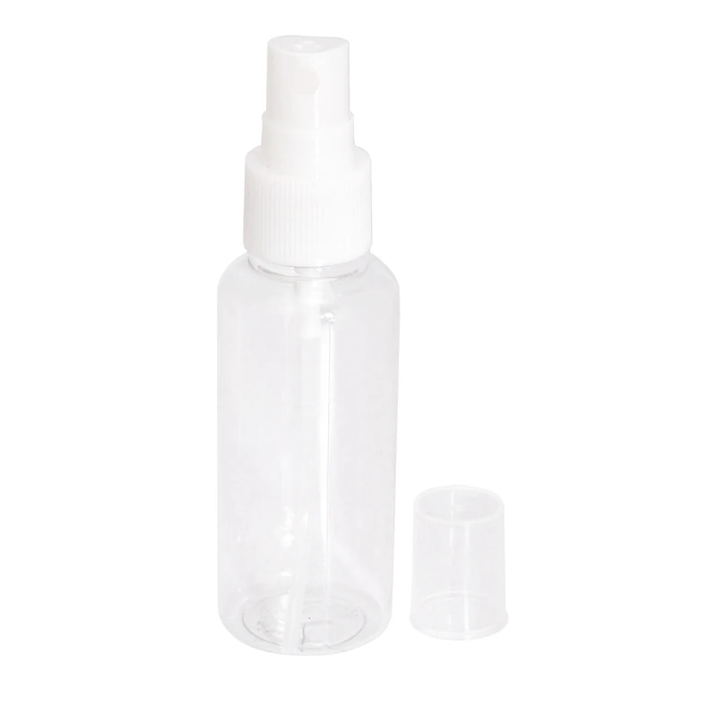 60Pcs Transparent Gol Sticle de Spray 50Ml Mini Plastic Returnabile Recipient Gol de Containere Cosmetice