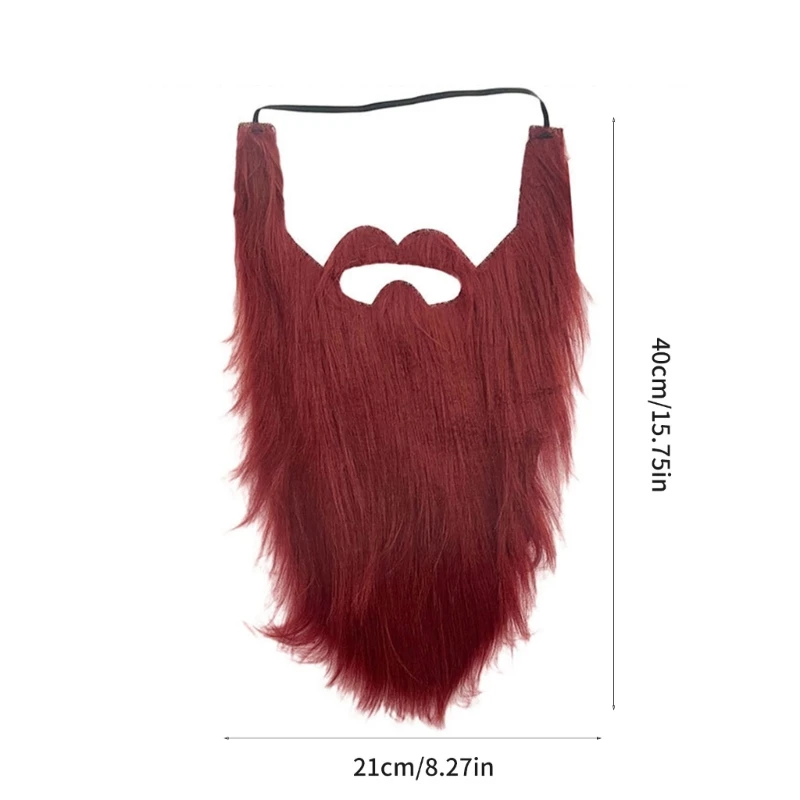 652F Petrecere de Halloween Bărbi False,Solid Amuzant Mustață Falsă Barba pentru Cosplay Consumabile