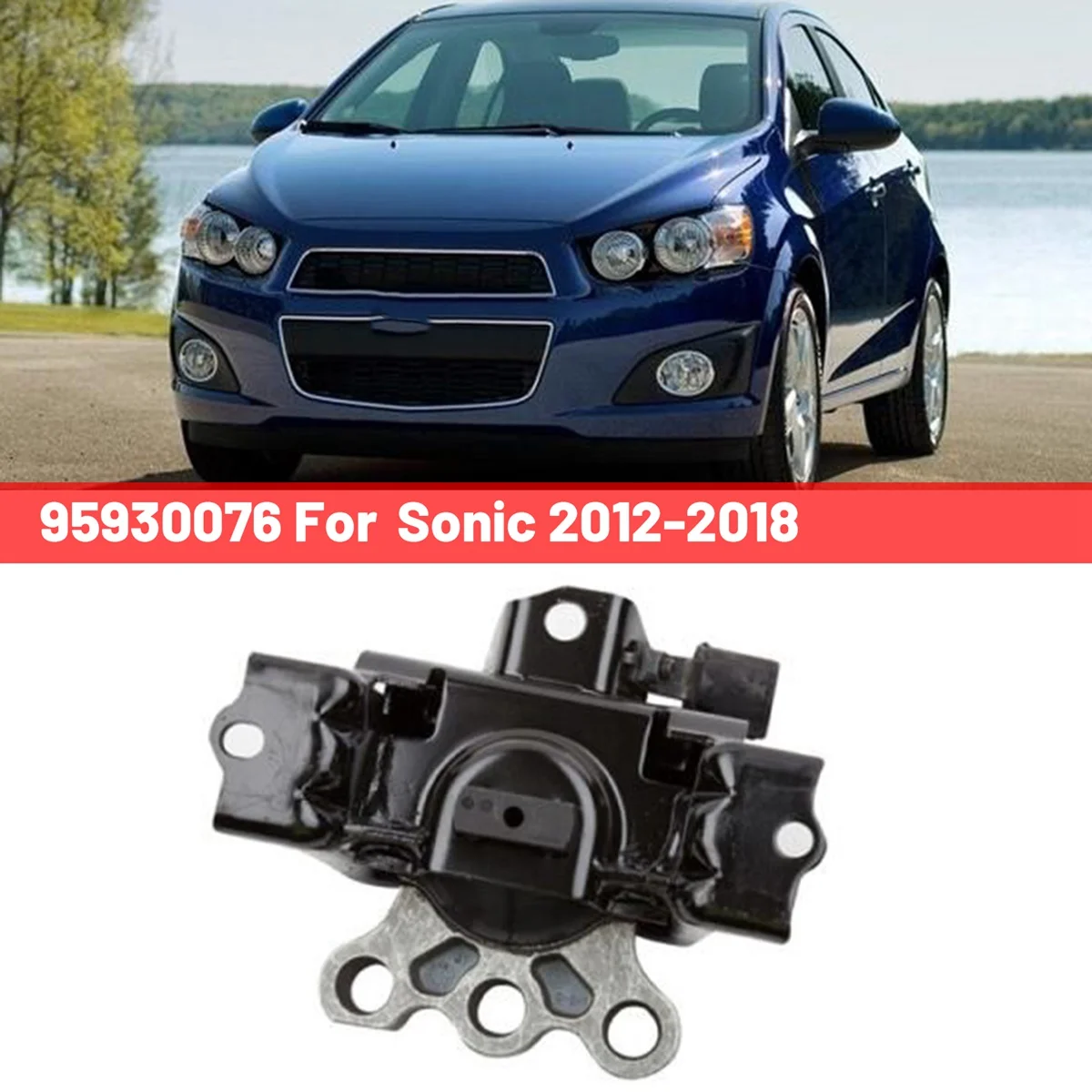 95930076 Motor Suport Motor Jos Suport Cauciuc Auto pentru Sonic 2012-2018