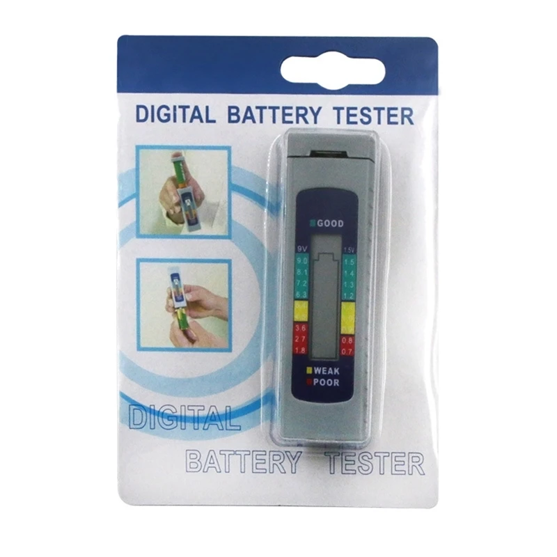 Acumulator portabil Tester Detector Mobil de Capacitate Instrument de Diagnosticare Display LCD ABS