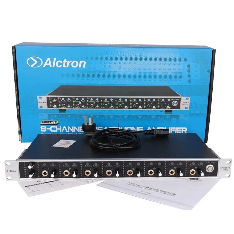 Alctron HP800 V2 16-Canal Independen Căști Stereo Canal Amplificator pentru Căști Indikator CONDUS Menghindari Distorsi
