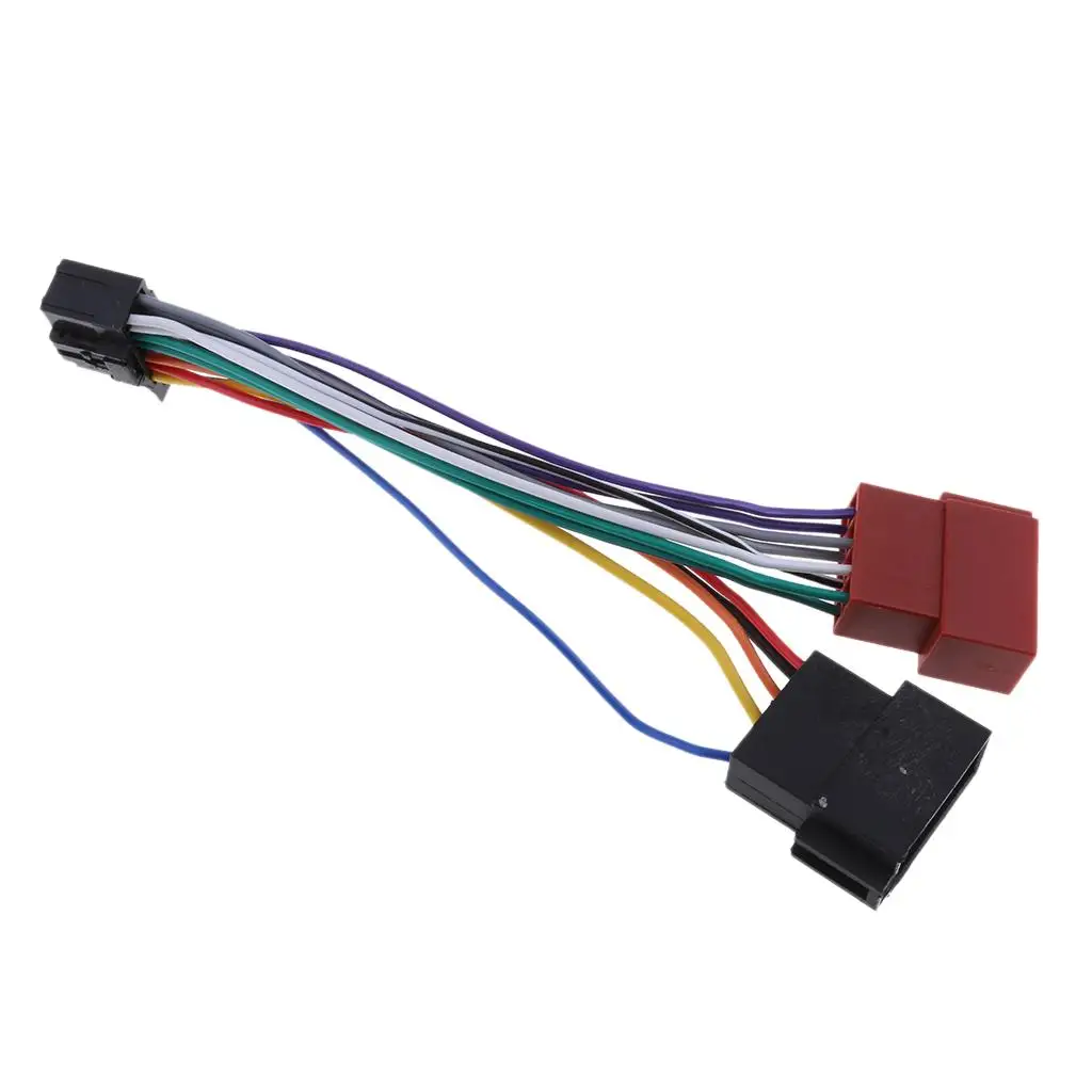 Auto Cabluri Auto ISO Ham Cap de Cablu cu 16 Pini ISO (de sex Feminin) Stereo Adaptor Cabluri Cablu de conectare