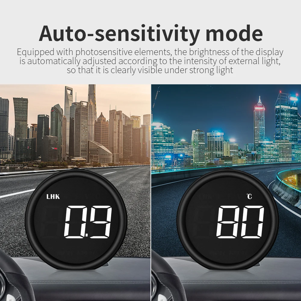 B1 OBD2 G1 GPS HUD Display Vitezometru Mașină Head Up Display Kilometraj Digital de Alarmă de Viteză MPH, KMH Afișare Altitudine Proiector