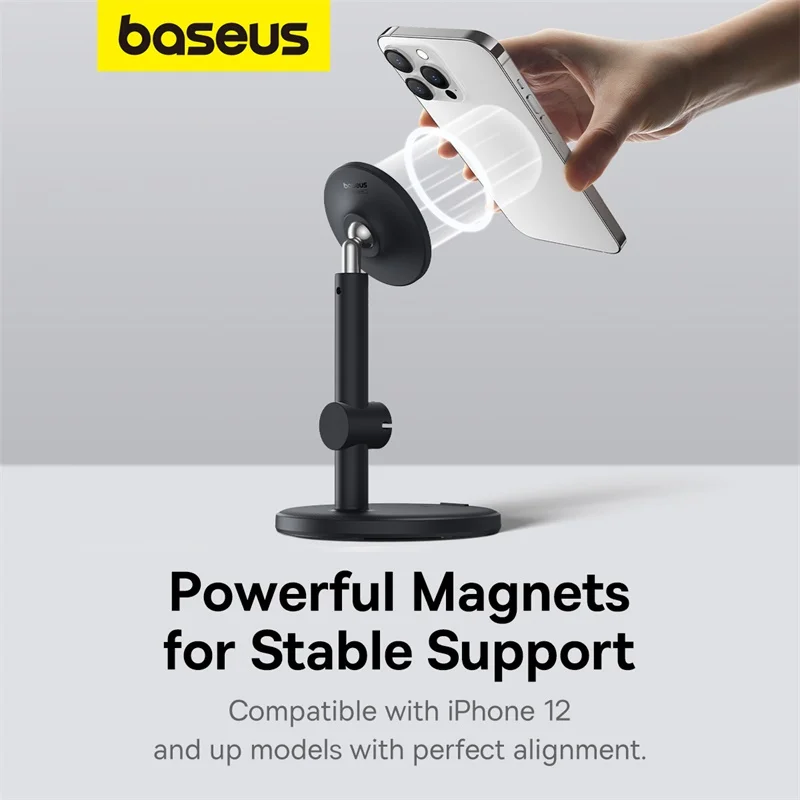 Baseus Magnetice Telefon Stand Telescopic Reglabil Suport de Telefon Pentru iPhone 14 15 Pro Max Xiaomi Samsung Magnetic Suport de birou