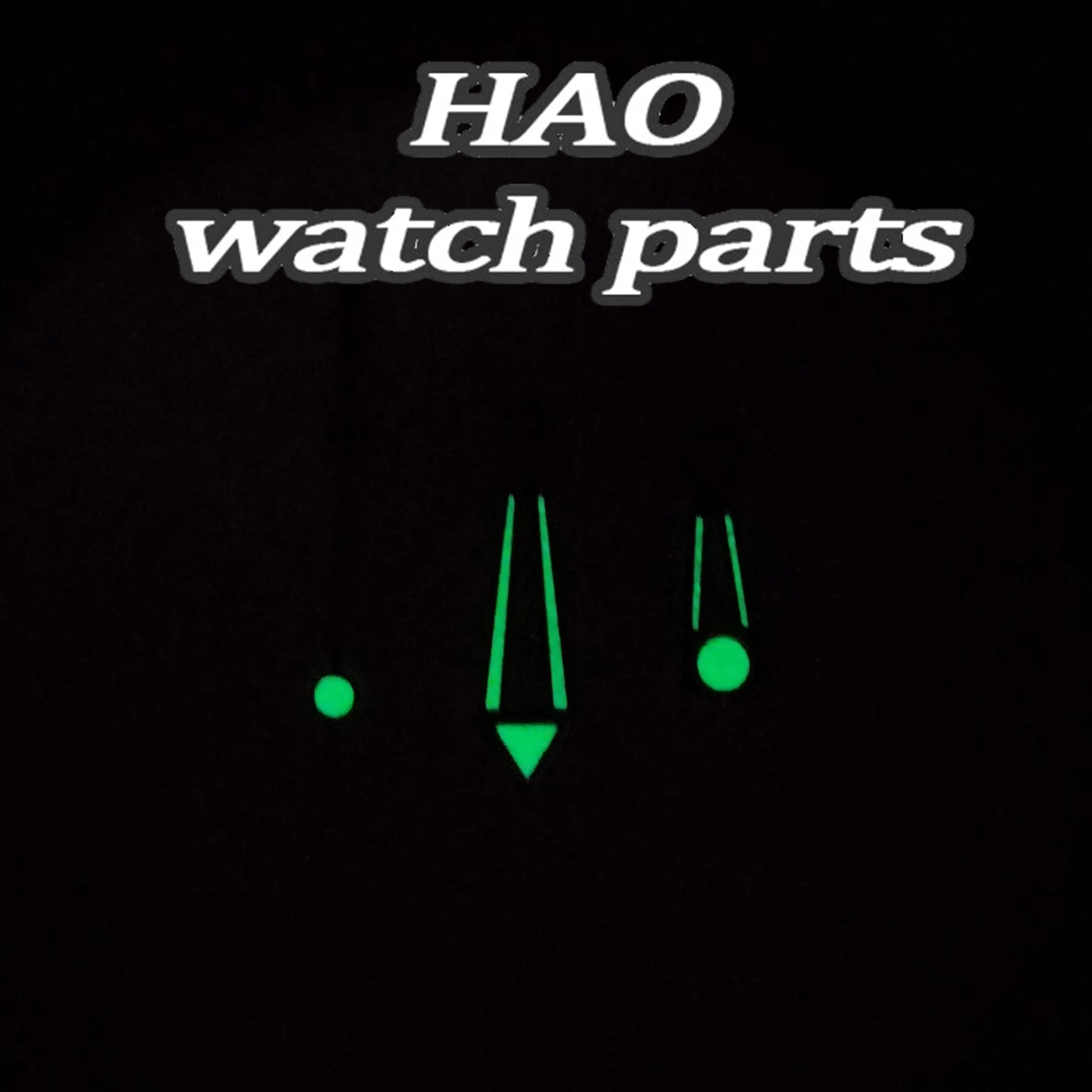 BLIGER ceas de argint mâinile mâinile luminos verde se potrivesc NH34 NH35 NH36 circulație