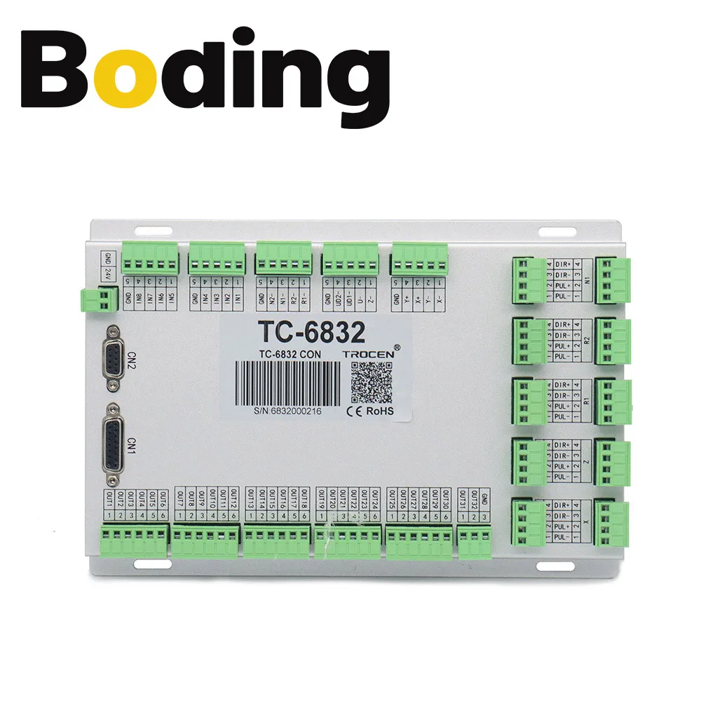 BODING Trocen Vibratoare Cuțit de Tăiere Controler de Mișcare TC-6832 7inch Ecran Tactil utilizați pentru CNC Cutit Vibrator