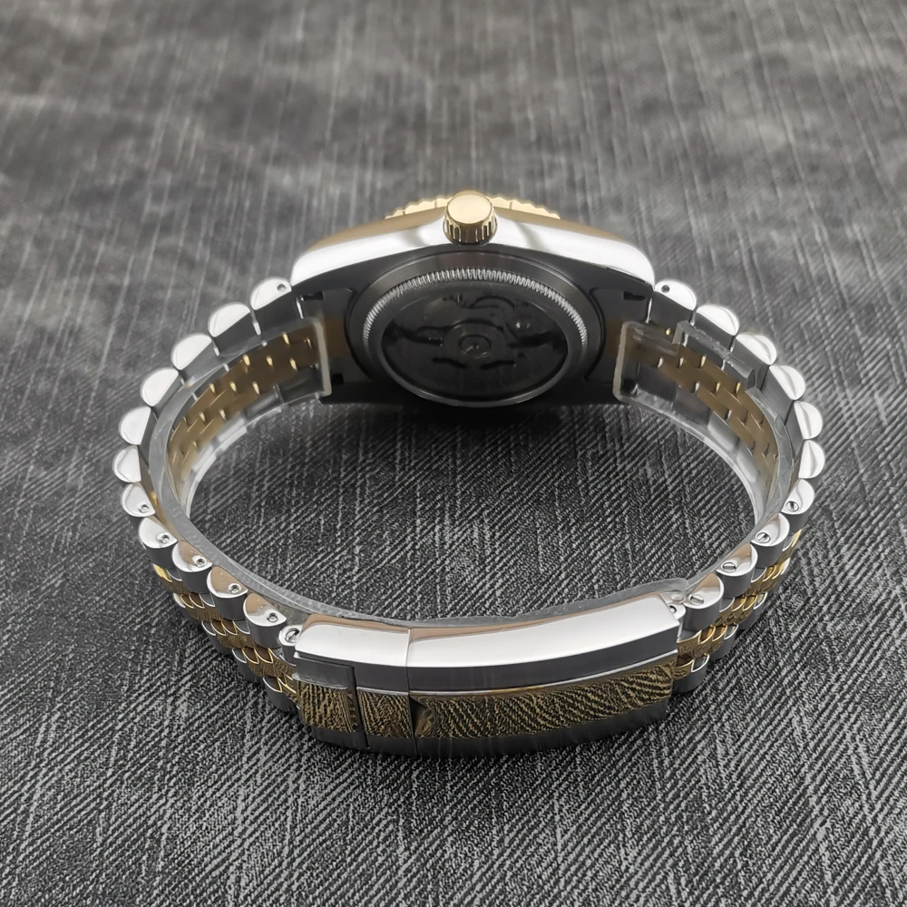 brand de lux DEBERT NH35A Automatic Mens Watch safir cristal jubilee curea luminos Mecanice Steril dial watch sport