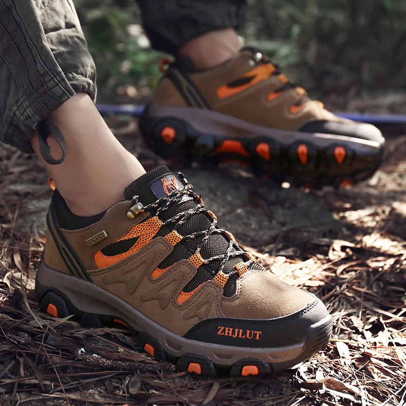 Bărbați de Mari Dimensiuni Drumeții Formatori în aer liber Pantofi Sport pentru Femei de Înaltă Calitate Durabil Unisex Munte Anti-Alunecare Alpinism Adidași