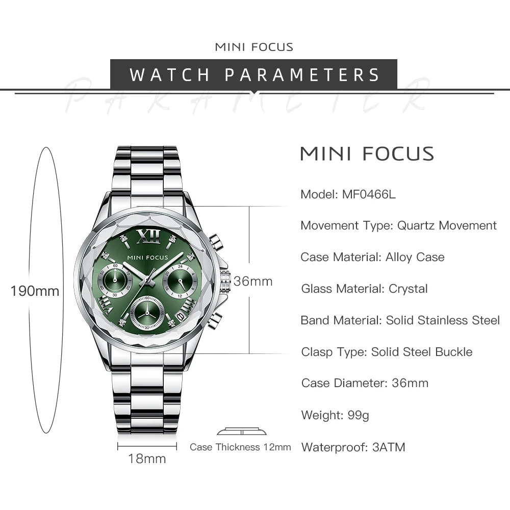 Ceasuri femei din Oțel Inoxidabil Cuarț Doamnelor Ceas pentru femei Brand de Lux Femeie Impermeabil Ceas, Calendar Complet Ceasuri de mana