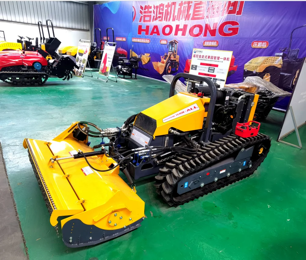 China top calitate full hidraulic panta masina de tuns gazon 40hp profesionale iarba prea mare masina de debitat