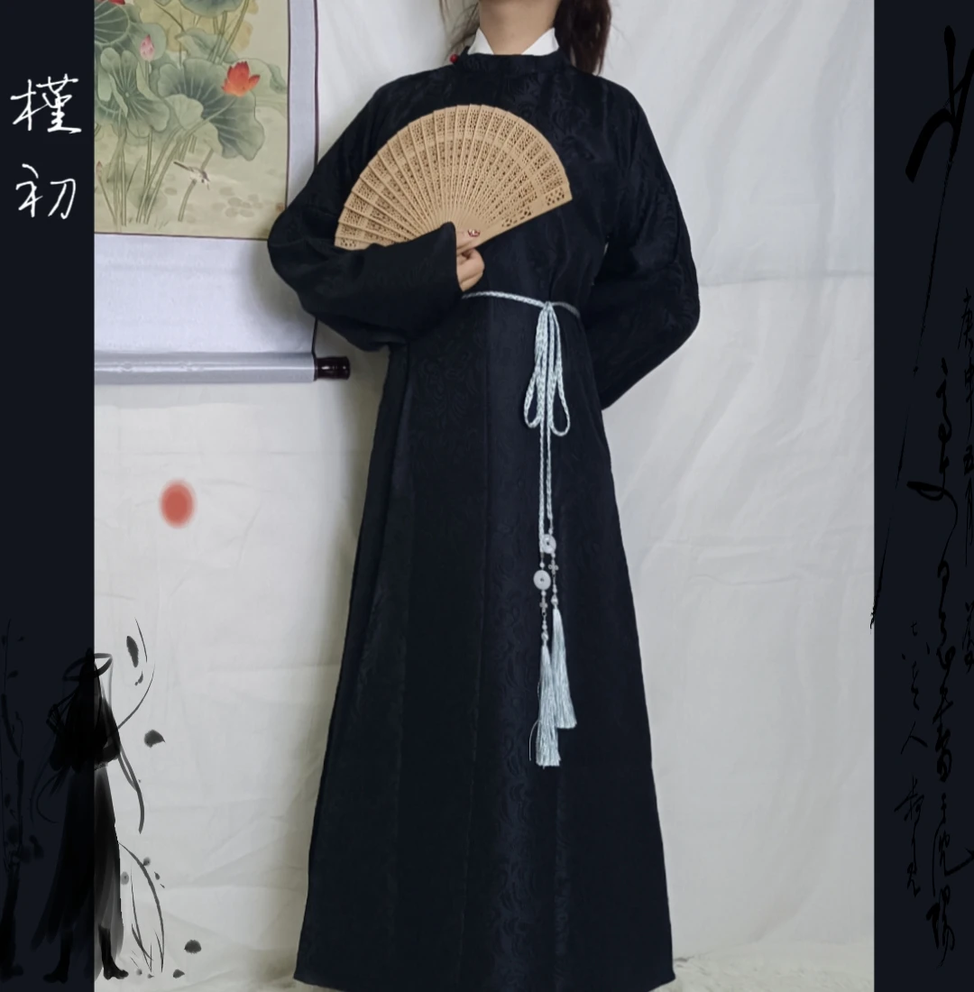 Chineză Hanfu Halat Dinastiei Tang Bărbați Și Femei Vechi Tradiționale Gât Rotund Halat Chinezesc Cosplay Costum Hanfu Plus Dimensiune