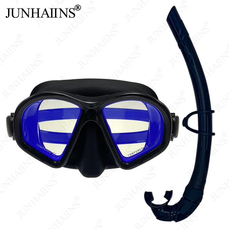 COD umed tub de respirație scăzută capacitate de sticla gratuite de scufundări masca J-tip masca de scufundări negru camera bază de snorkeling set