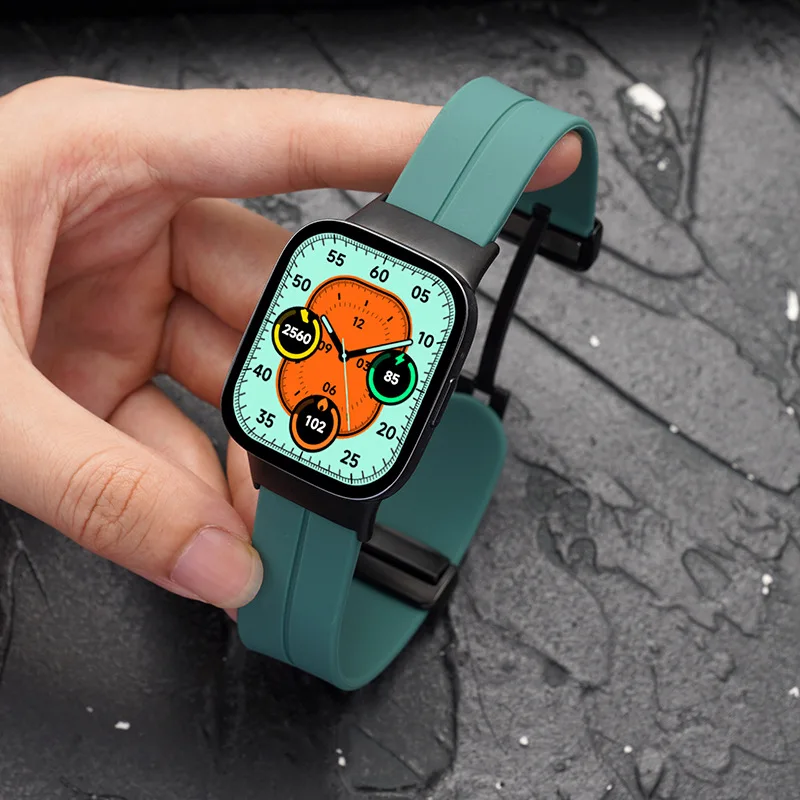 Curea din silicon Pentru Redmi ceas 3 Sport bratara Magnetica Watchband Pentru Mi Uit 3/2 Correa Curea Smartwatch Femeie Barbati Bratara
