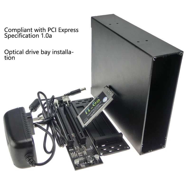 Expresscard 34 La 2 PCI-e 16x sloturi adaptor Laptop Express card 54 conecta PCI express placa de Sunet placa de Retea placa grafica