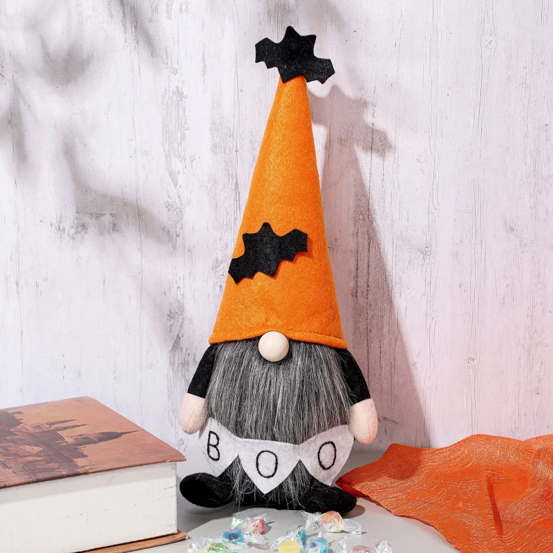 Fericit Dovleac de Halloween fără Chip Gnome Ornamente Papusa Petrecere de Halloween Decor elemente de Recuzită Diy Halloween Decor pentru Casa de Copii Cadou