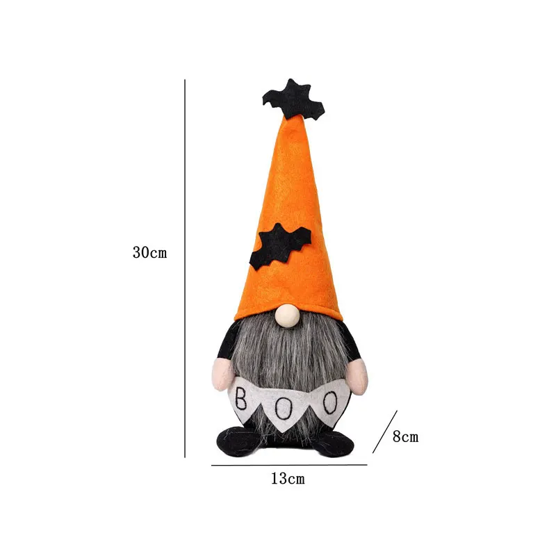 Fericit Dovleac de Halloween fără Chip Gnome Ornamente Papusa Petrecere de Halloween Decor elemente de Recuzită Diy Halloween Decor pentru Casa de Copii Cadou