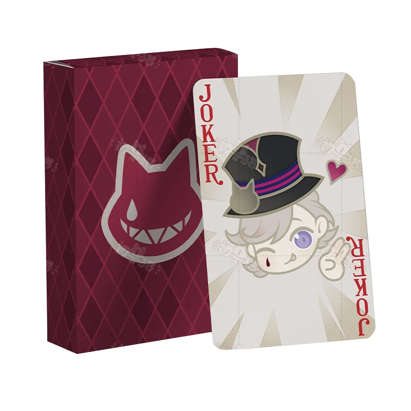 Genshin Impact Lyney Anime Poker Carte De Joc Vacanță De Familie Petrecere De Carti De Joc Cosplay Punte Carte De Bord Xmas Cadouri