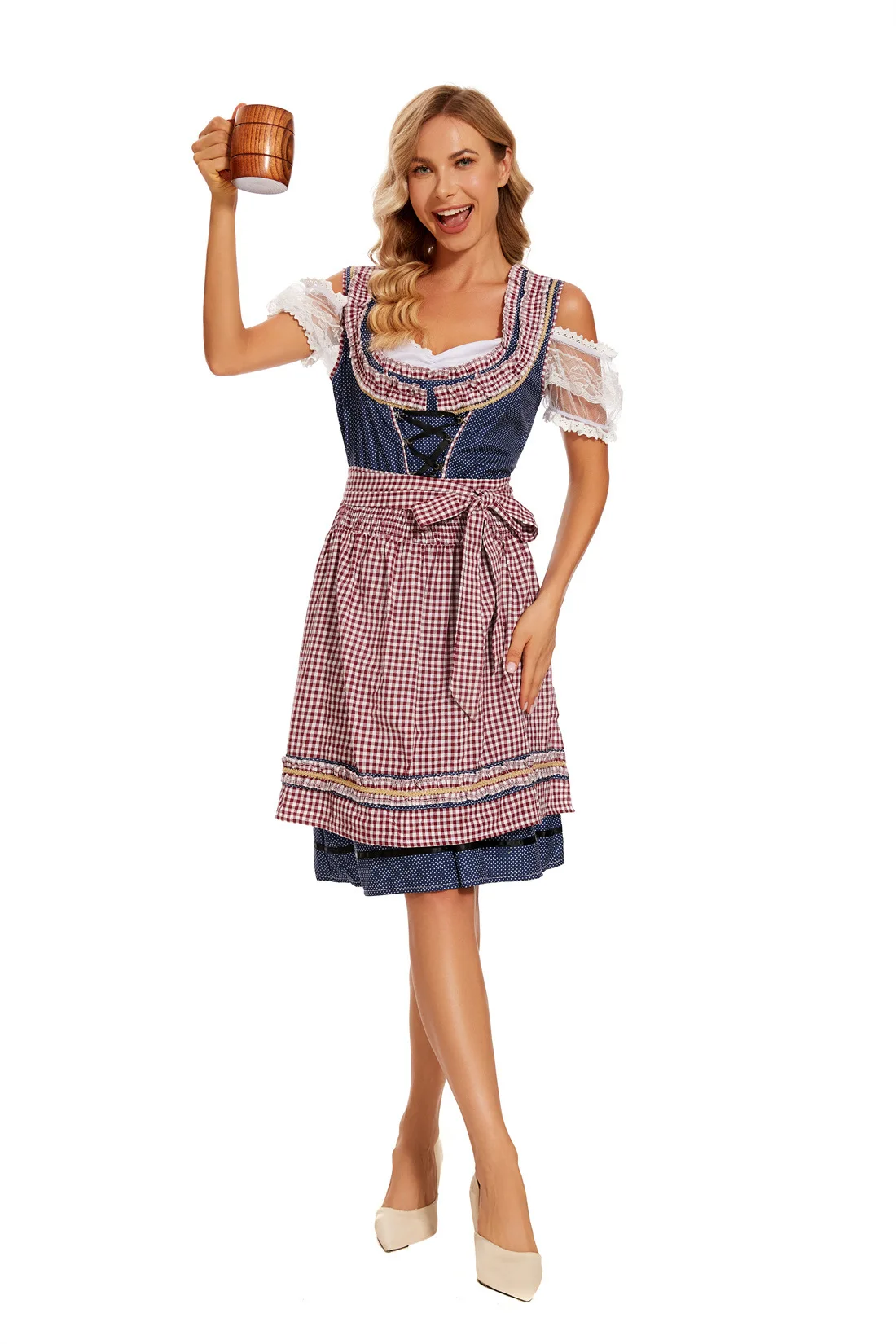 German Bavarez Oktoberfest Costum De Bere Fusta Costum Național