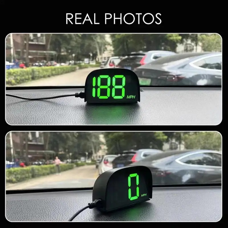Heads-Up Display Pentru Masini Auto de Viteză Masina Hud GPS Vitezometrul Avertizare depășire viteză Kilometraj de Măsurare Hud Display Vitezometru