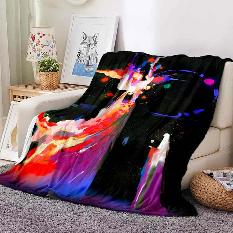 Imprimare 3D Print Printesa Pictura Arta de Pluș Subțire de Dormit Pătura de Moda lenjerie de Pat Canapea Picnic Pătură Moale Cuplu Camera Cadou
