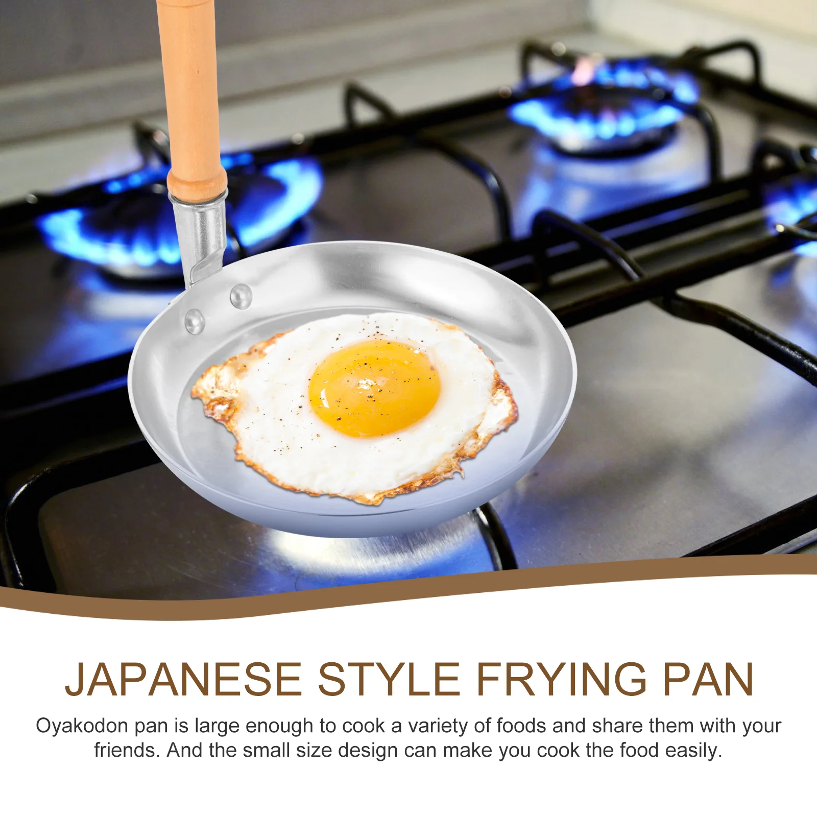 Japoneze Prajit Cu Ou Prăjit Ouă Mici Practic Metal Mini Omlete Tigăi Tortilla