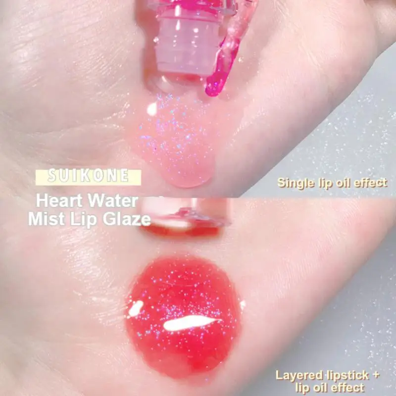 Jeleu Transparent Luciu De Buze Stralucitor Cristal Oglindă Glazura De Buze Hidratant Glitter Lipgloss Ruj Lichid De Buze Ulei Buzele Tentă Machiaj Îngrijirea