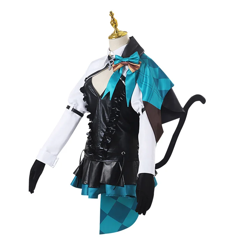 Joc Genshin Impact Lynette Costume Cosplay Asistent Magic Costum de Costume de Halloween pentru Femei