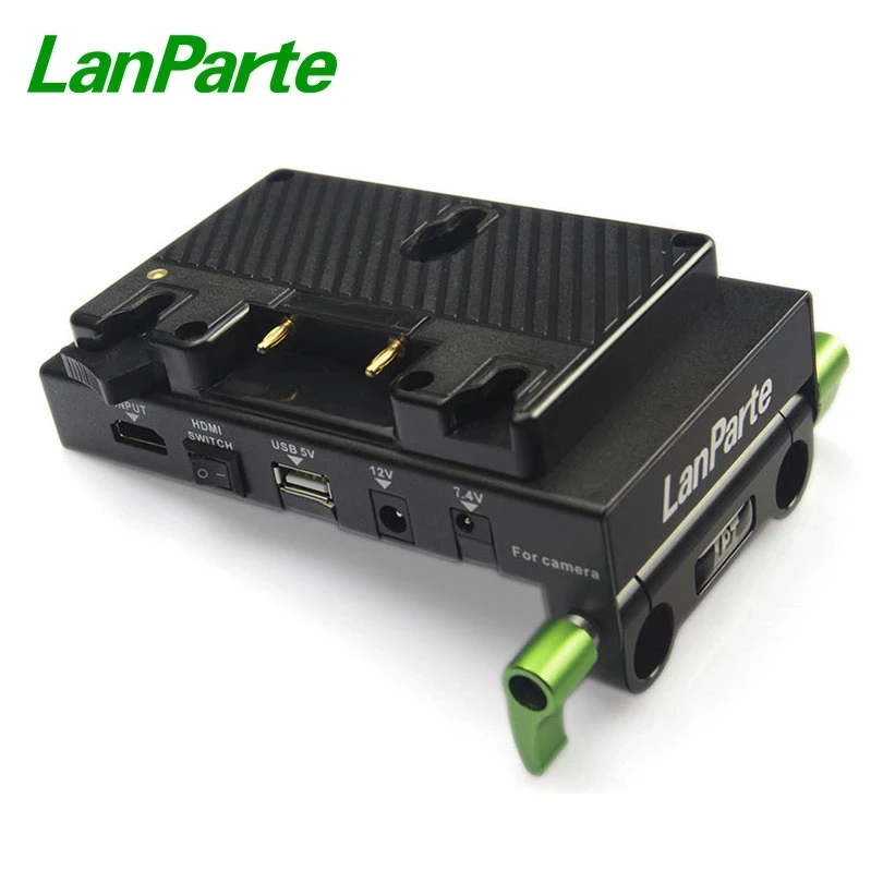 LanParte Un suport Baterie Prindeți Placa cu mai Multe putere soluție USB DC Dtap Port pentru Camere DSLR