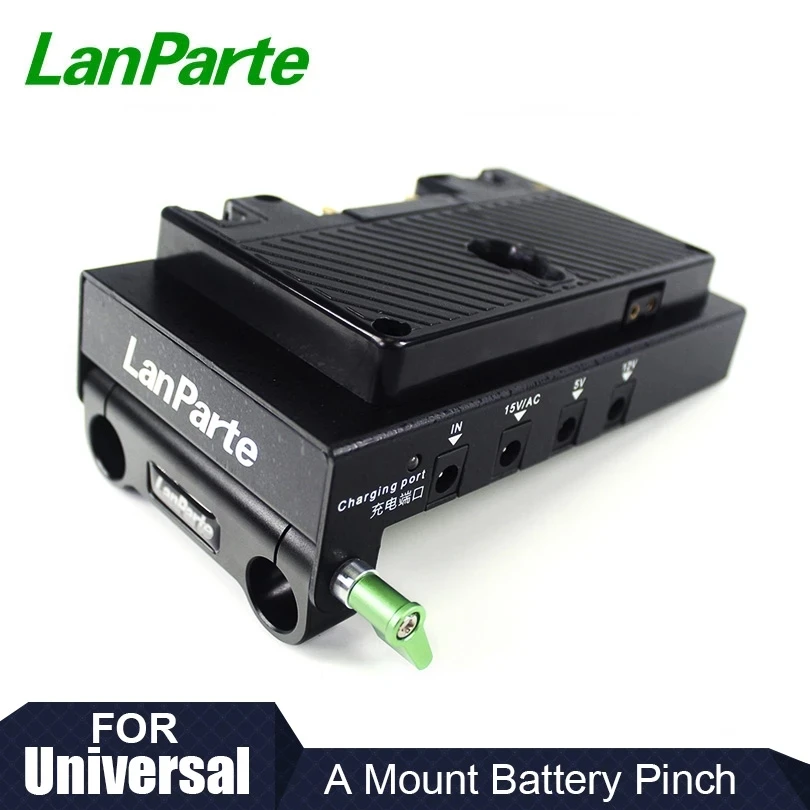 LanParte Un suport Baterie Prindeți Placa cu mai Multe putere soluție USB DC Dtap Port pentru Camere DSLR