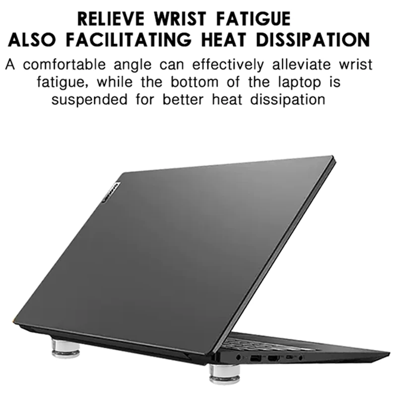 Laptop Ergonomie Aliaj De Aluminiu Picior Pad Gamebook Titularul Silicon Ridicată De Disipare A Căldurii Suport Tastatură De Bază Raft