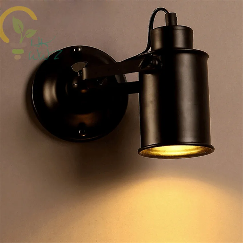 Loft Sytle Retro lampă de Perete Industriei Americane de Vânt de Perete de Epocă Lumini de Culoar de Cafea Restaurant Noptiera Decore Corpuri de iluminat