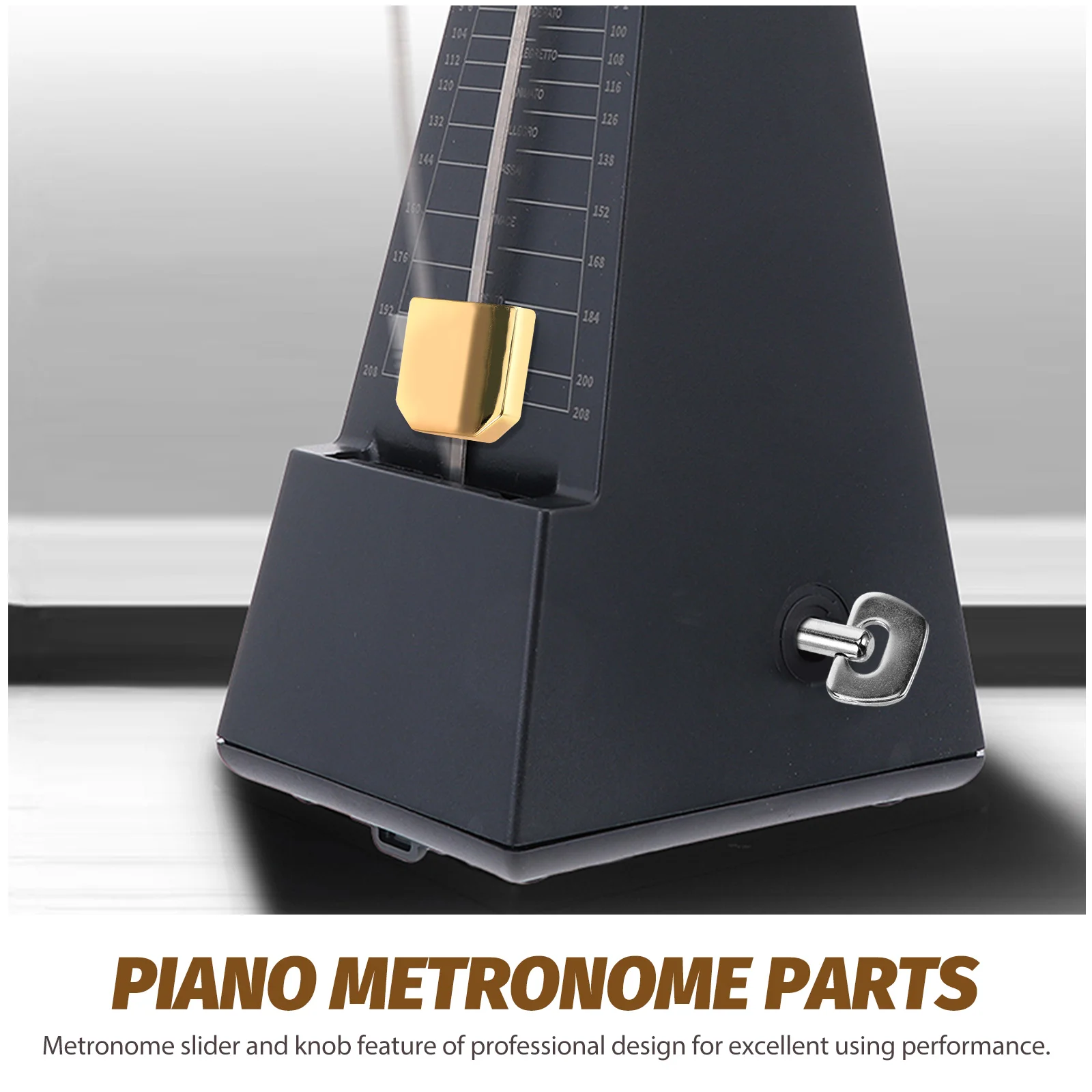 Metronom Alunecare Bloc Instrument Ceas Pendul De Pian Slider Mecanic Consumabile Metal Piese De Schimb