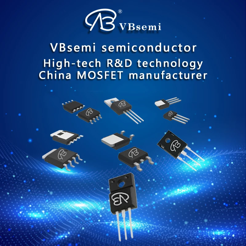 MOSFET CEM3120 POS-8 cu Efect de Câmp Tub de Circuite Integrate VBsemi Semiconductoare Discrete Tranzistor VBsemi în Loc