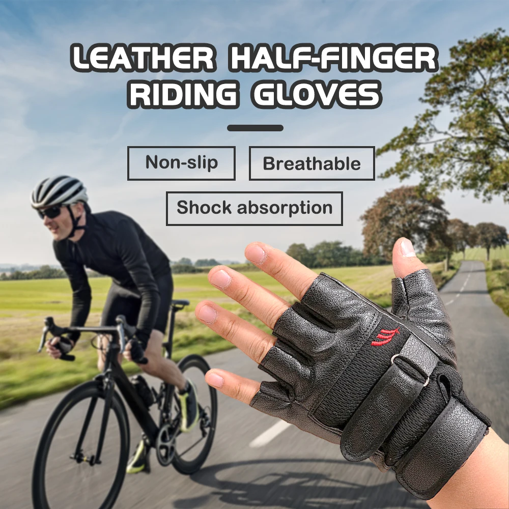 Mănuși de ciclism Durabil Funcționale Ciclism Echipament Versatil Tactice Mănuși de Modă pentru Bărbați Mănuși din Piele Respirabil de Protecție