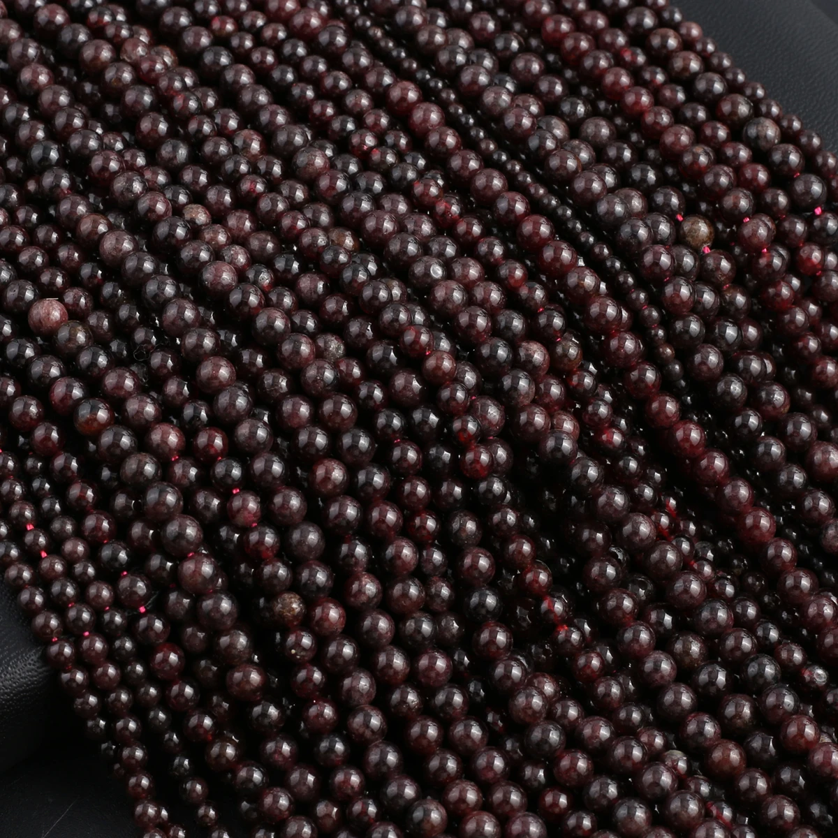 Naturale Semipretioase Piatra Granat Rotund Margele de 4mm de Luare de Bijuterii DIY Colier Bratara Accesorii Cadouri pentru Femei
