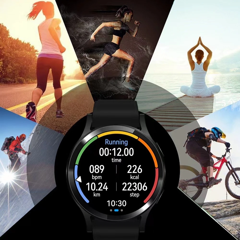 New Classic Smartwatch Rotund Femei Bărbați Ceas Inteligent Telefon 1.39 Inch Ecran IPS de Sănătate Minitor Sport Ceasuri de Fitness Pentru telefonul Mobil