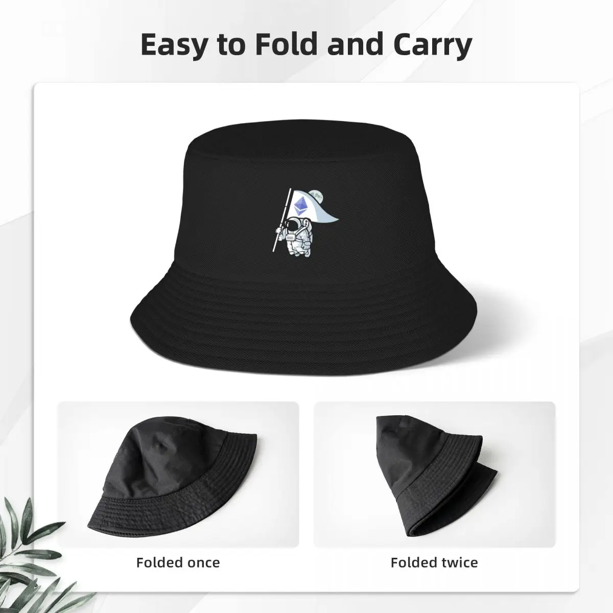 Noi Ethereum la Luna - Eter - Crypto Găleată Pălărie drăguț Nou În Pălărie Militare Tactice Cap Pălării de Soare Pentru Femei Barbati